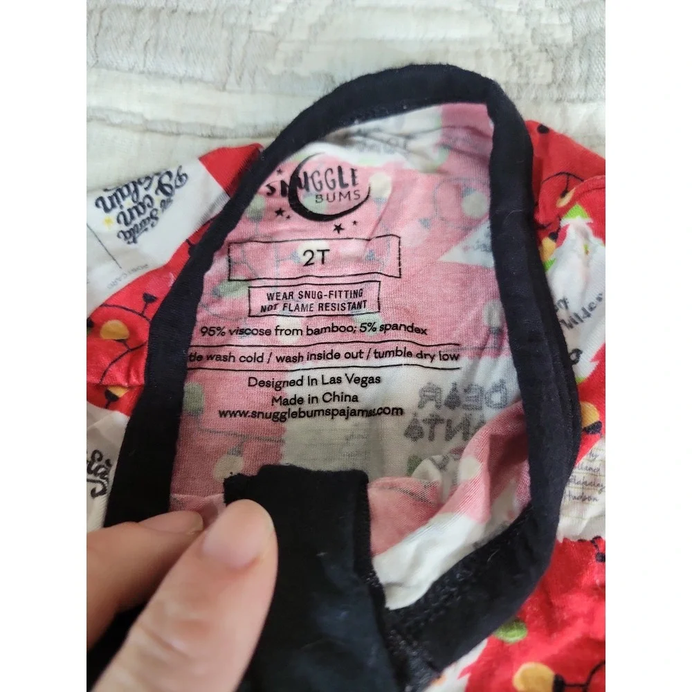 2T Bamboo Pajama Bundle – Snuggle Bums + Bums & Roses – Reversible...‎
